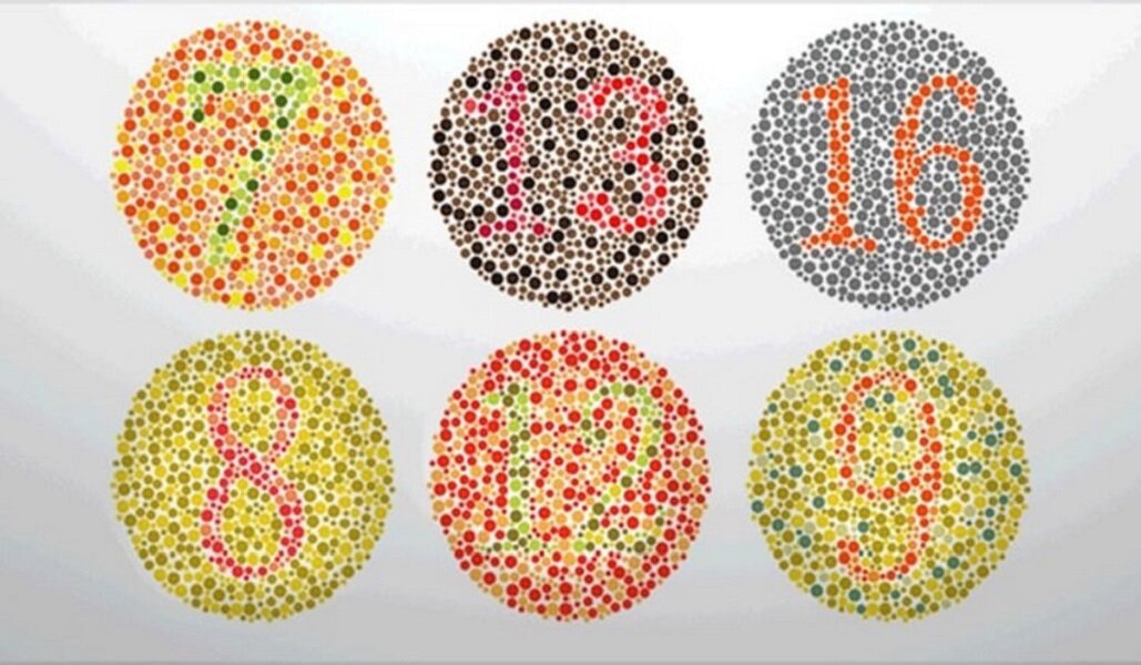 В каком кружке, вы видите число более отчетливо?