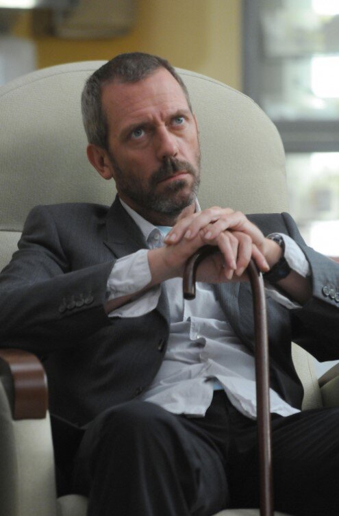 Хью Лори - кадр из сериала "Доктор Хаус"