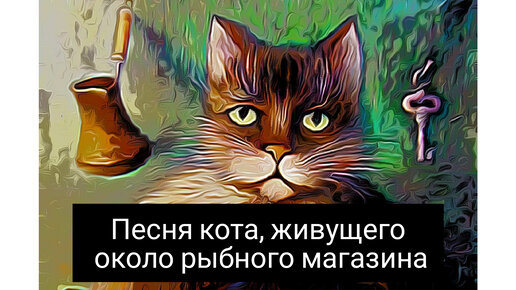 Мысли кота, который живёт около рыбного магазина