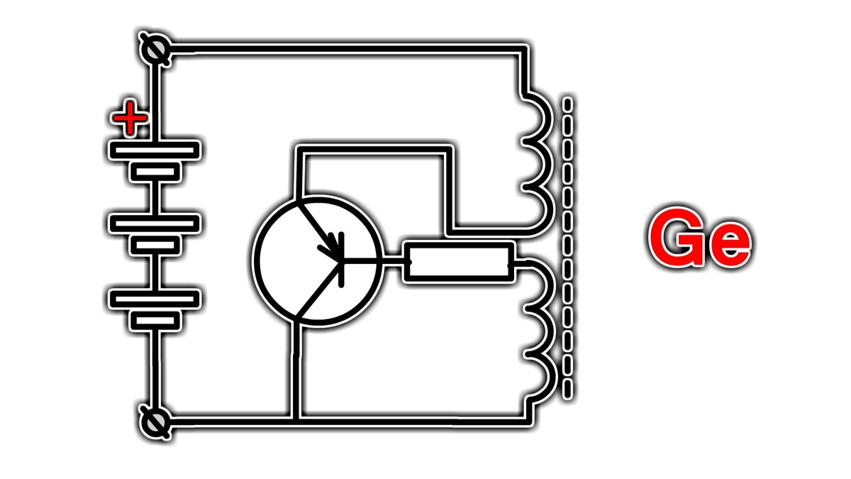 Автогенератор на германиевом транзисторе