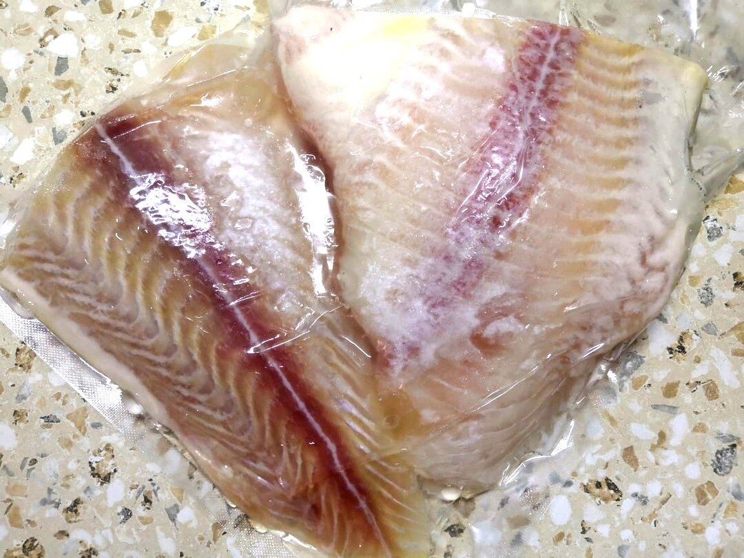 Вот такое замороженное (точнее размороженное) филе