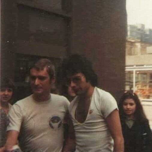 Пол Прентер и Фредди Меркьюри