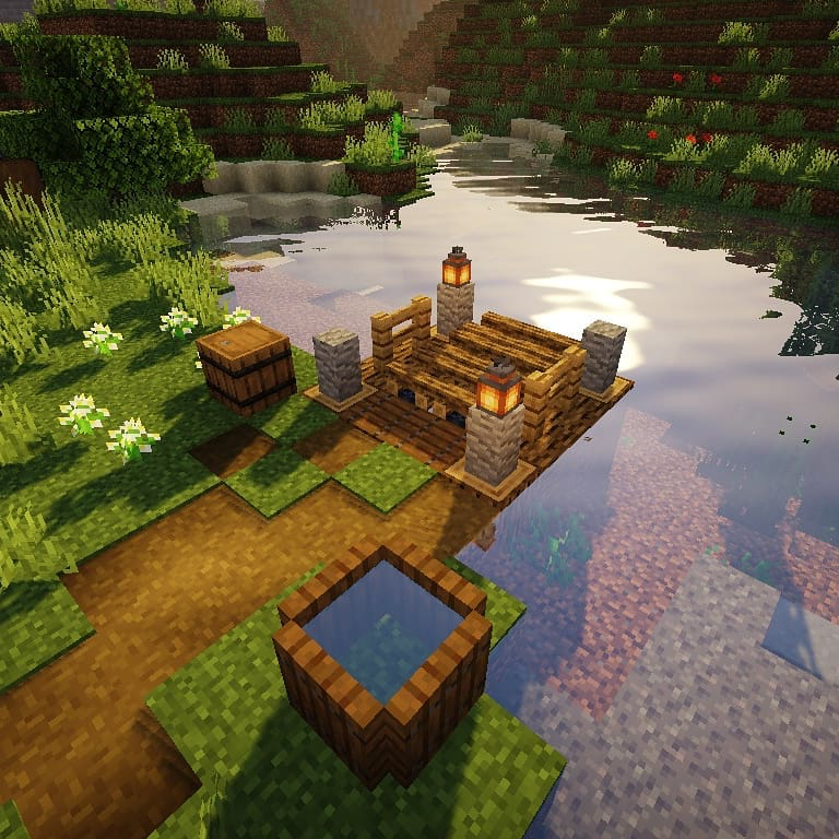 5. Идеи для майнкрафта мебель. Декор для дома в майне. Идеи для майна. Красивый домыв майнкрафте.