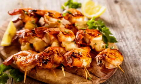 Креветки в ветчине <<Гламур>>