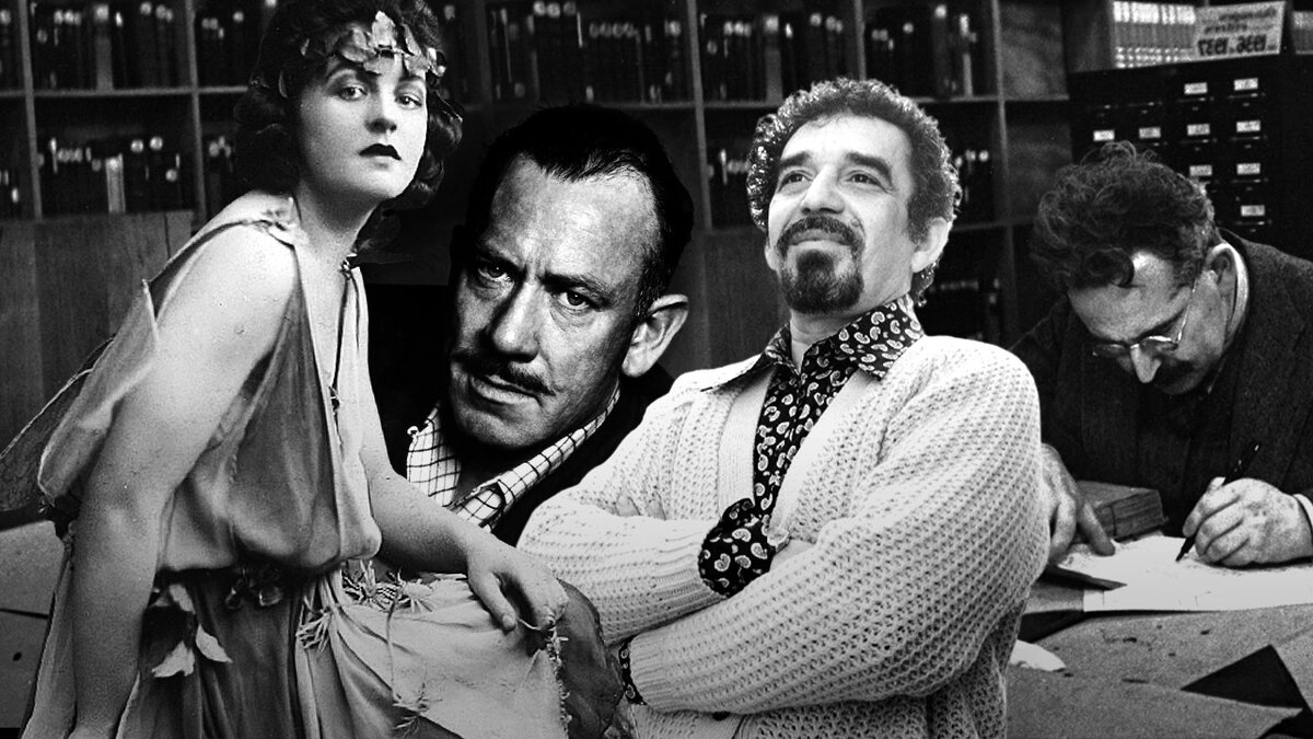 Памела Трэверс, Джон Стейнбек, Габриэль Гарсиа Маркес, Вальтер Беньямин