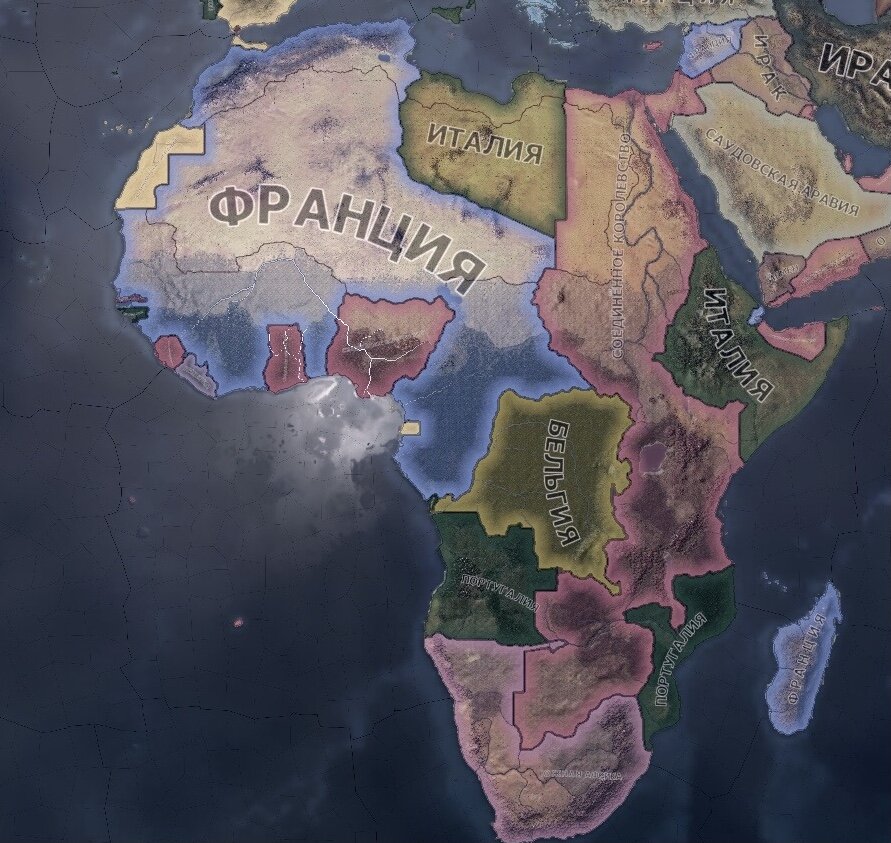 Колонии в Африке