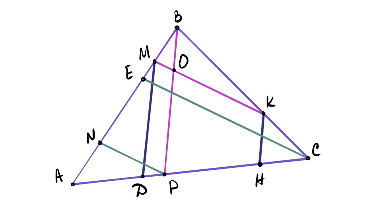 Пропорциональные отрезки в треугольнике / Геометрия / ОГЭ | Около ОГЭ •  Математика | Дзен