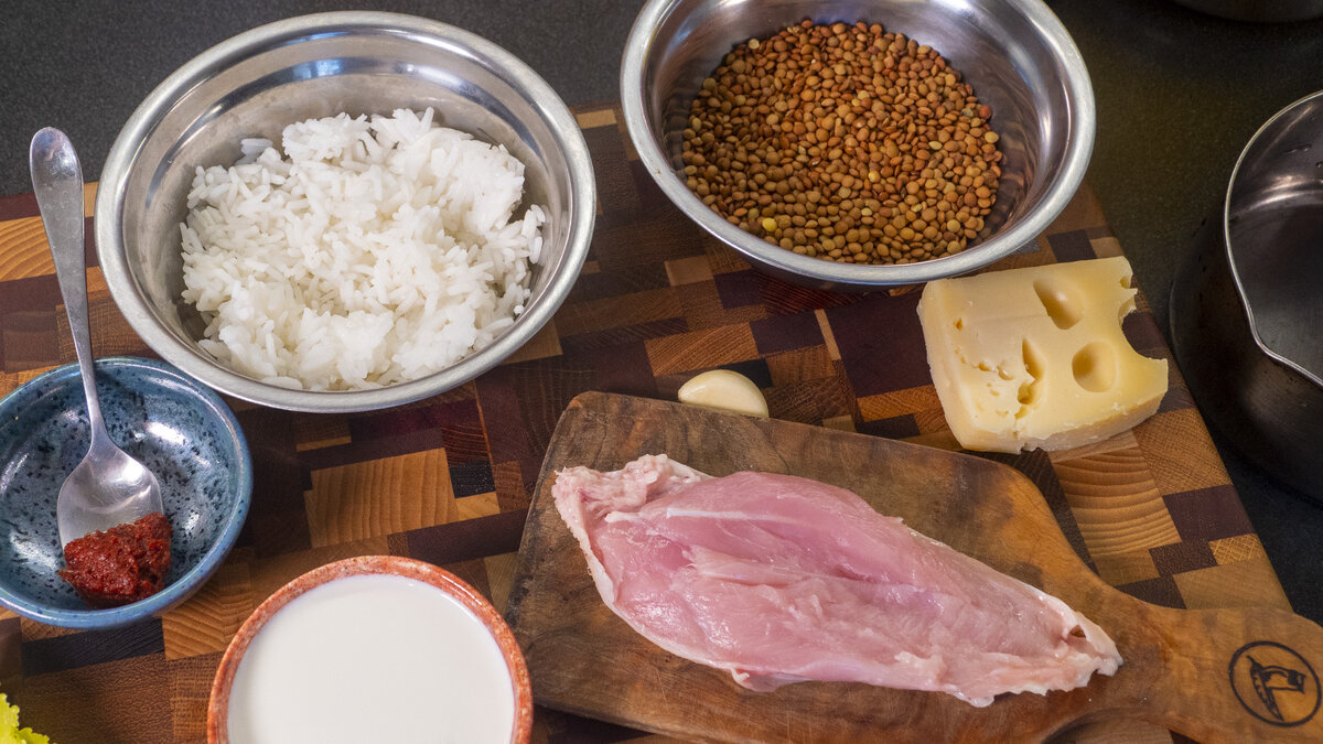 Ингредиенты для блюда