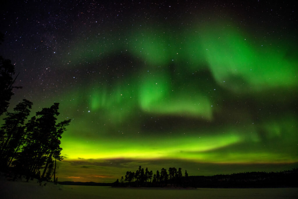 Северное сияние!