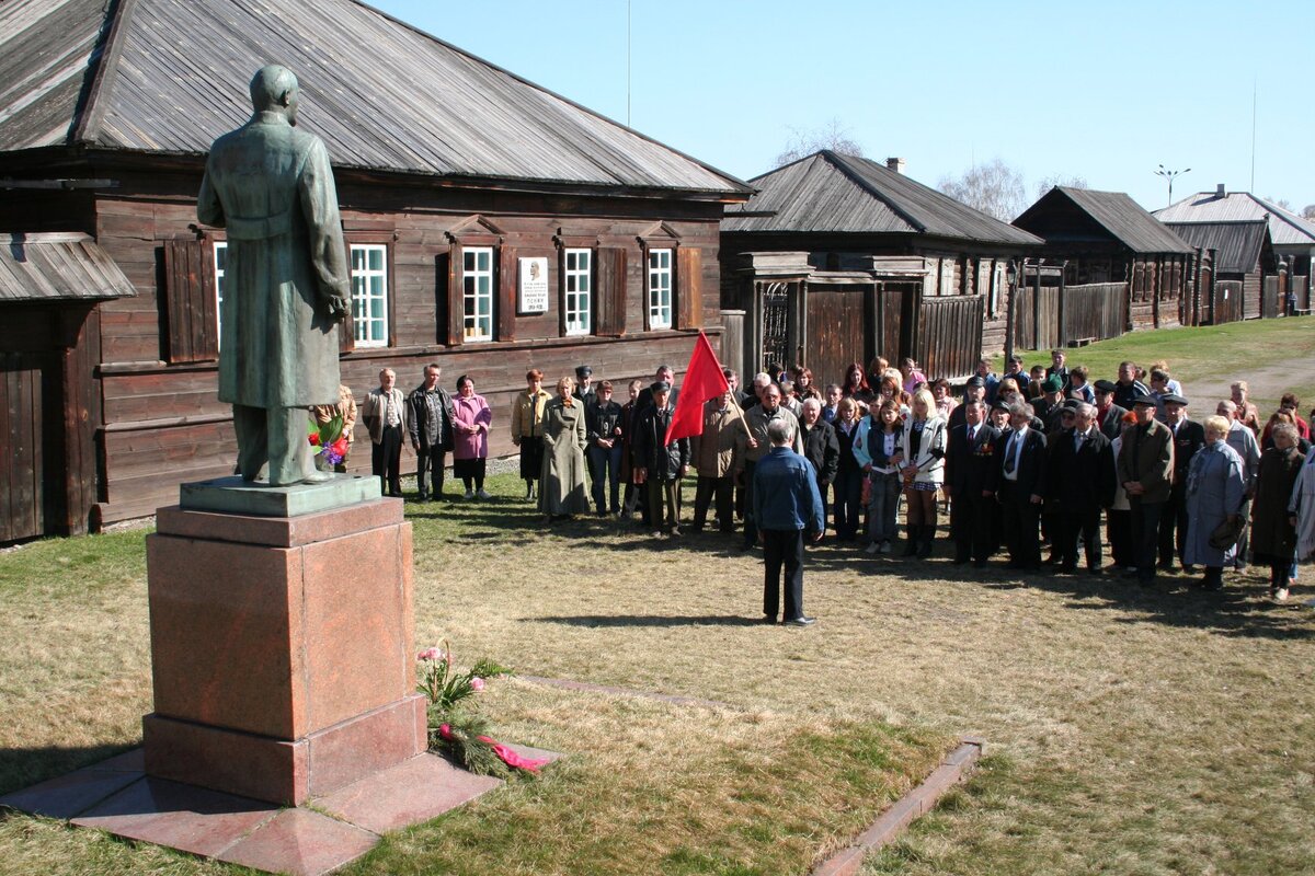 Картина ленин в ссылке