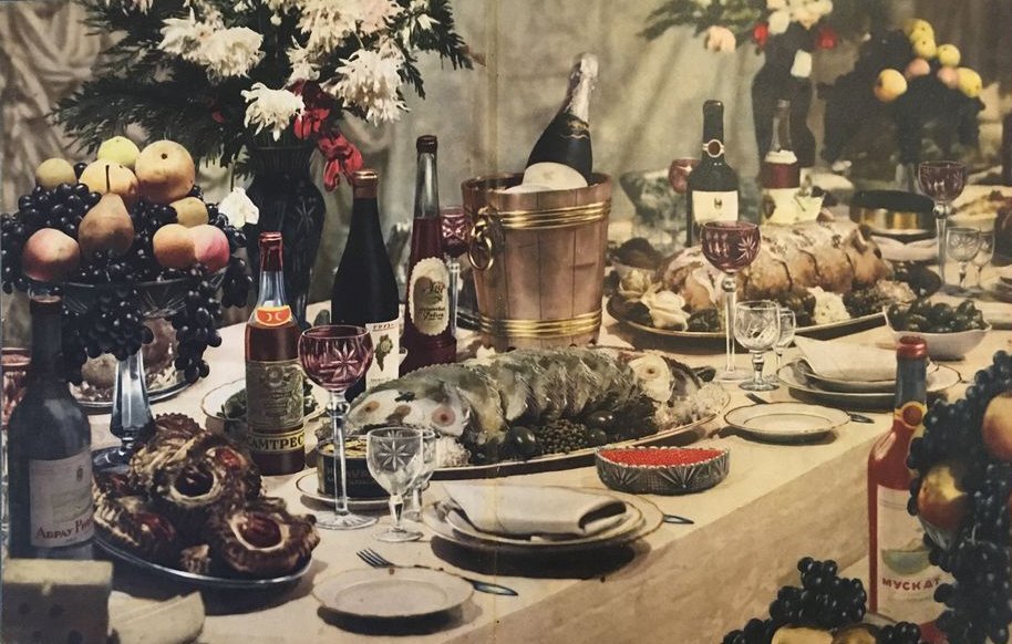 одна из вклеек в "Книгу о вкусной и здоровой пище"