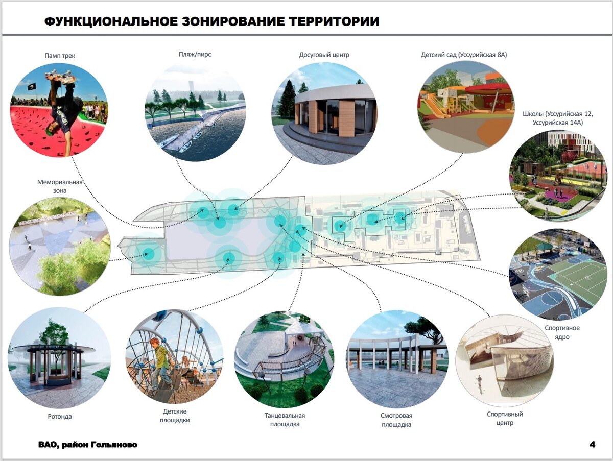 На фото: Предлагаемый властями проект благоустройства парка.