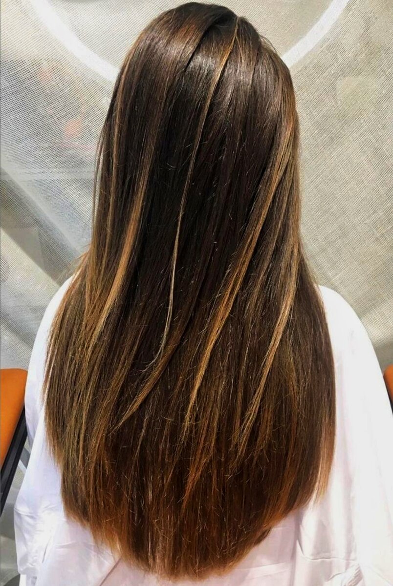 Пример волос после процедуры. 