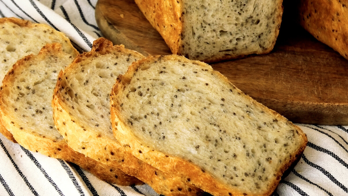 Пшеничный хлеб на ржаной закваске | Пикабу