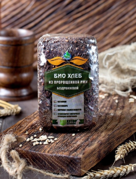 Хлеб «Тонус» из пророщенной ржи БИОХУТОР