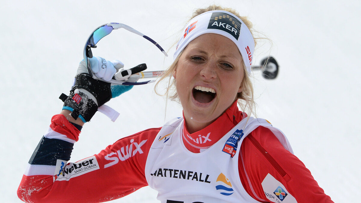 Норвежка Терезе Йохауг.  фото:картинки  яндекса. 