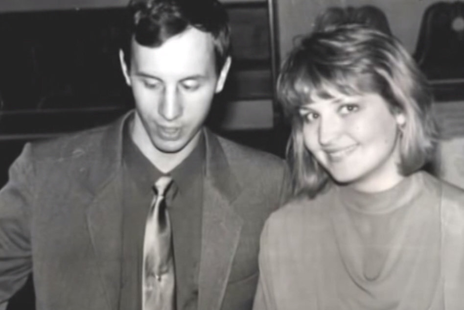 Анастасия с первым мужем Алексеем Минцковским. Фото Яндекс.Картинки.