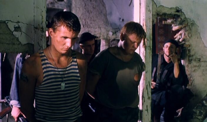 Фрагмент картины "Марш бросок"