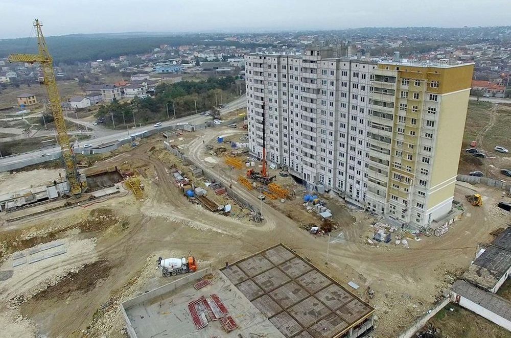 Строительство комплекса многоэтажных домов в районе Лабораторного шоссе в Севастополе. Источник: skyscrapercity.com