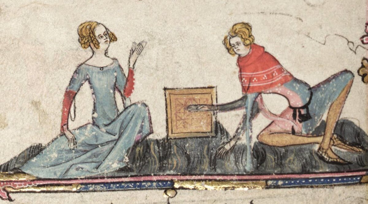 Алькерк. Иллюстрация из «Романа об Александре»