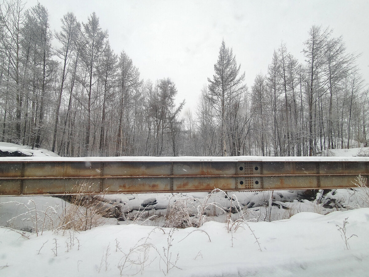 Остатки моста