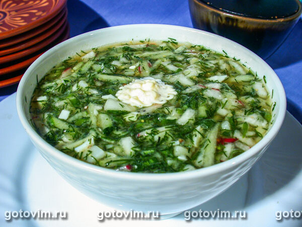 Овощная окрошка