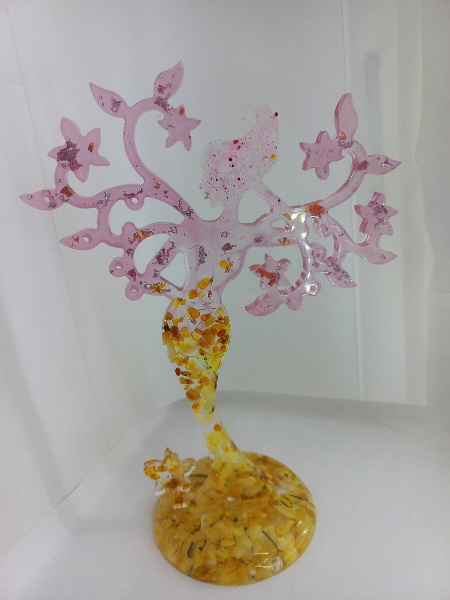 Янтарь более большой фракции