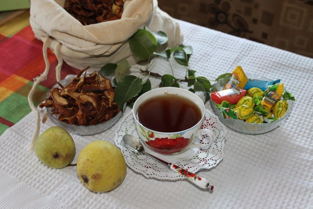 Иллюстрация с текстом связана только наличием чая в чашке. А так — это из другой «оперы».