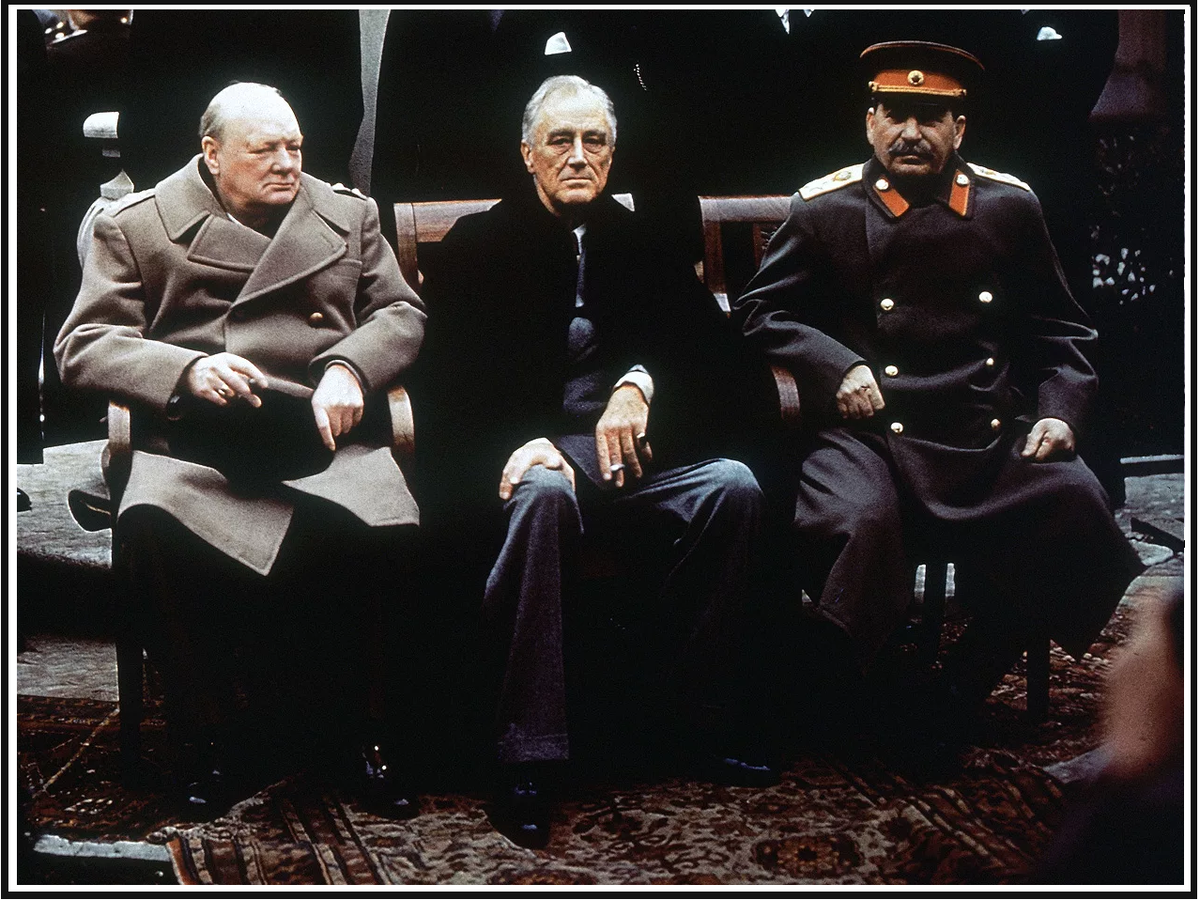 Ялтинская конференция (изображение взято из открытых источников)