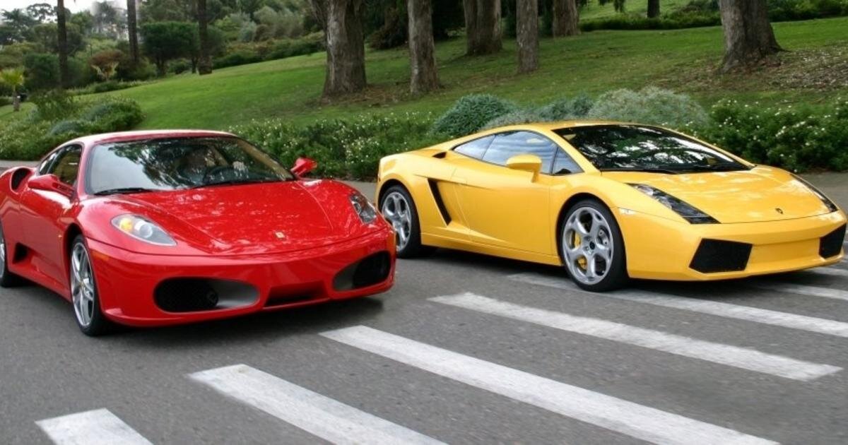 Ferrari и Lamborghini 