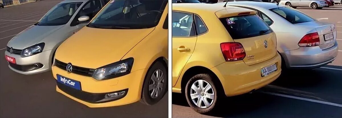 Поло Седан и Поло в кузове хетчбек