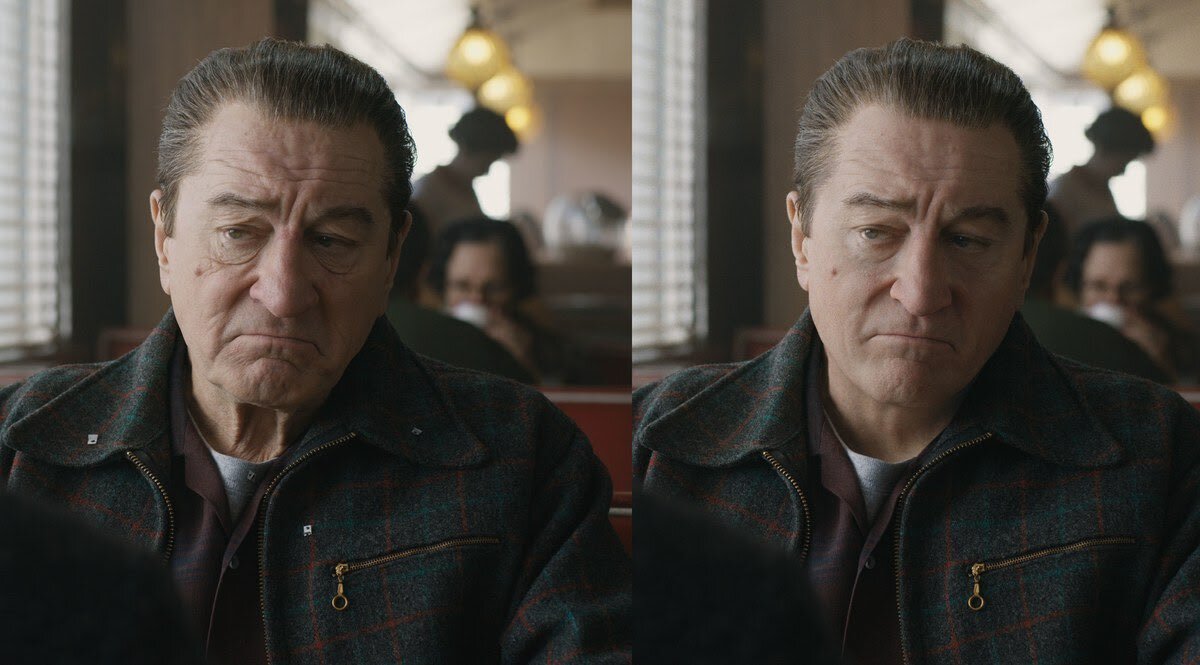 Омоложение Роберта Де Ниро в фильме «Ирландец» (The Irishman, 2019) 