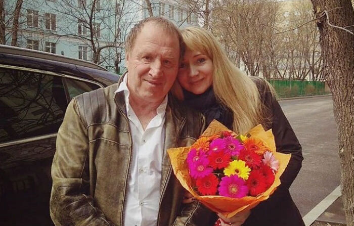 Владимир Стеклов с женой Ириной
