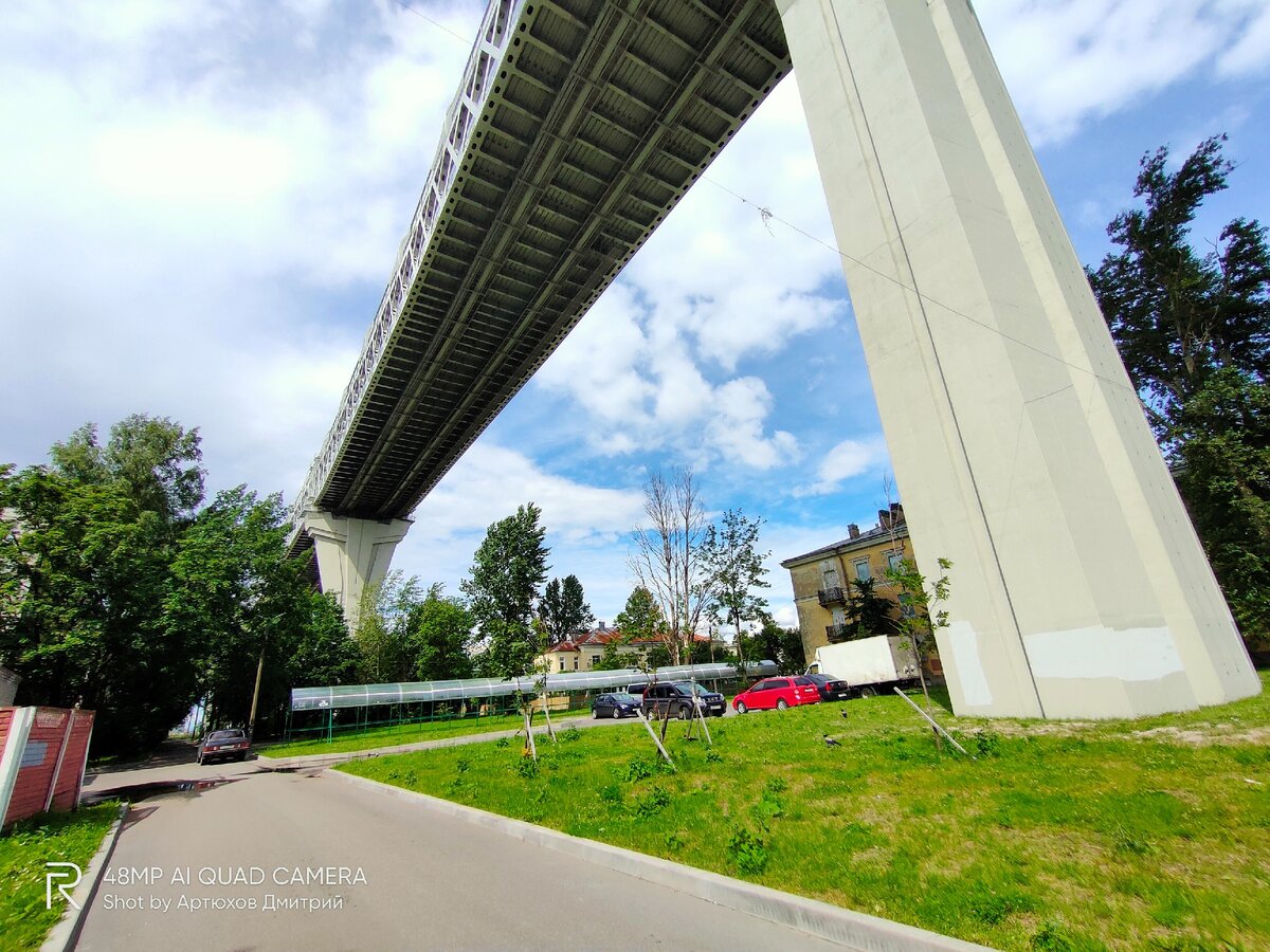 Эстакада ЗСД на Канонерском острове. Фото Артюхов Д.