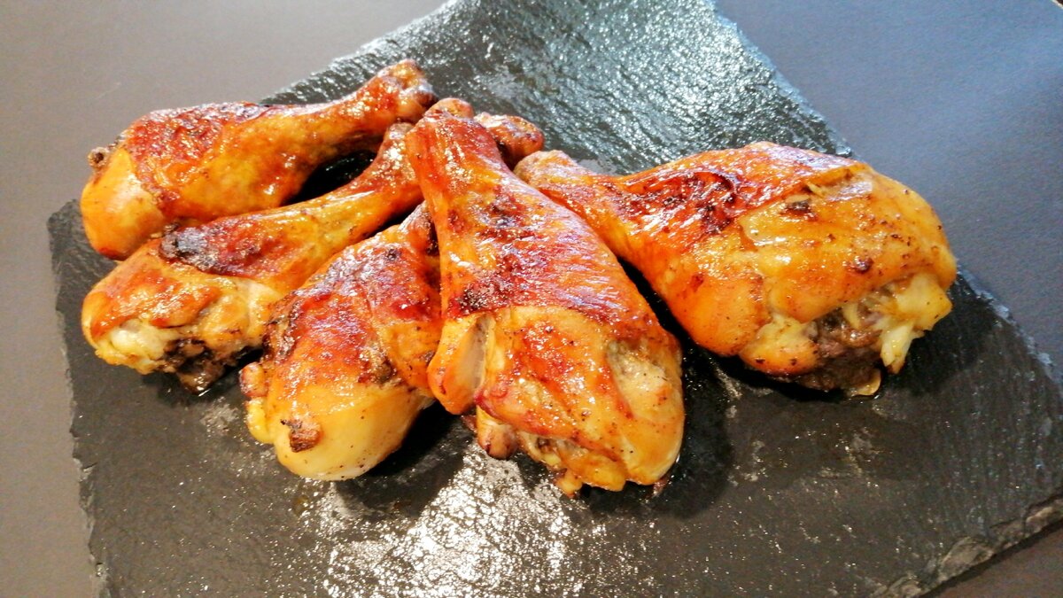 Куриные голени в духовке с хрустящей корочкой рецепт с фото пошагово