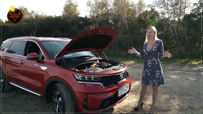 Подкапотное пространство Kia Sorento