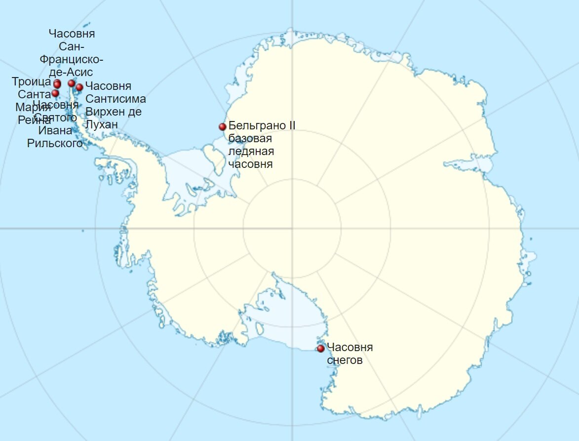 Подробная карта антарктиды онлайн