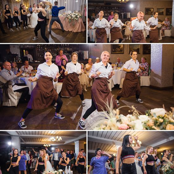 Если и переодевания, то только в качестве номера =)