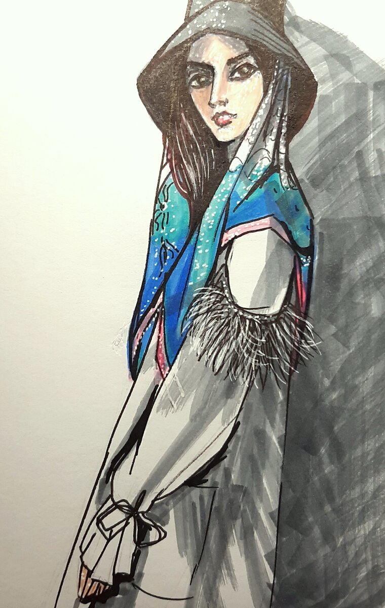 Скетч модели а платен Прима