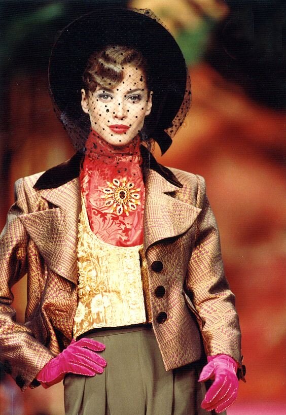 Christian Lacroix Haute Couture Fall-Winter 1991.