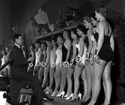 Участницы конкурса красоты 1970 г. в Лондоне