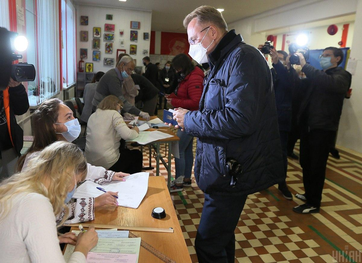 Садовой не смог проголосовать с первого раза