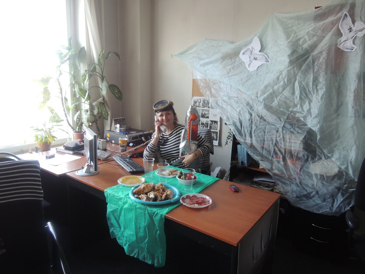 стол с закусками во всей красе