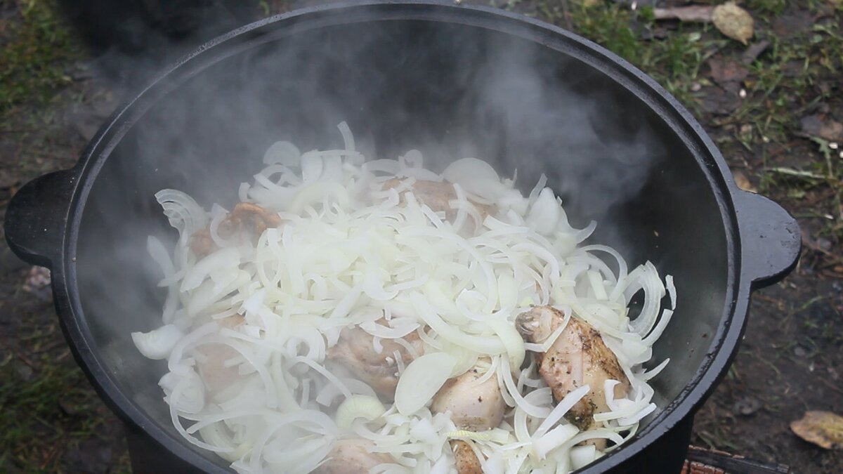 Видео к рецепту «Чахохбили из курицы»