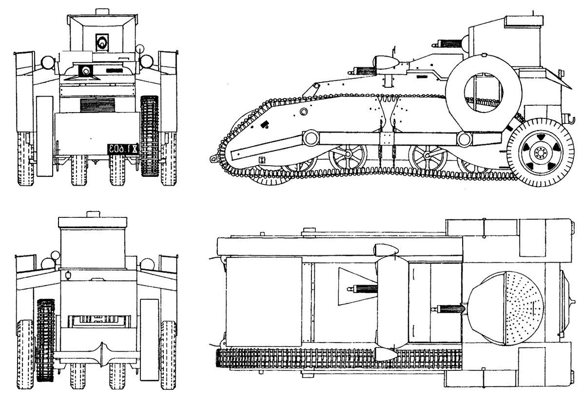 Танки 1 мировой чертежи