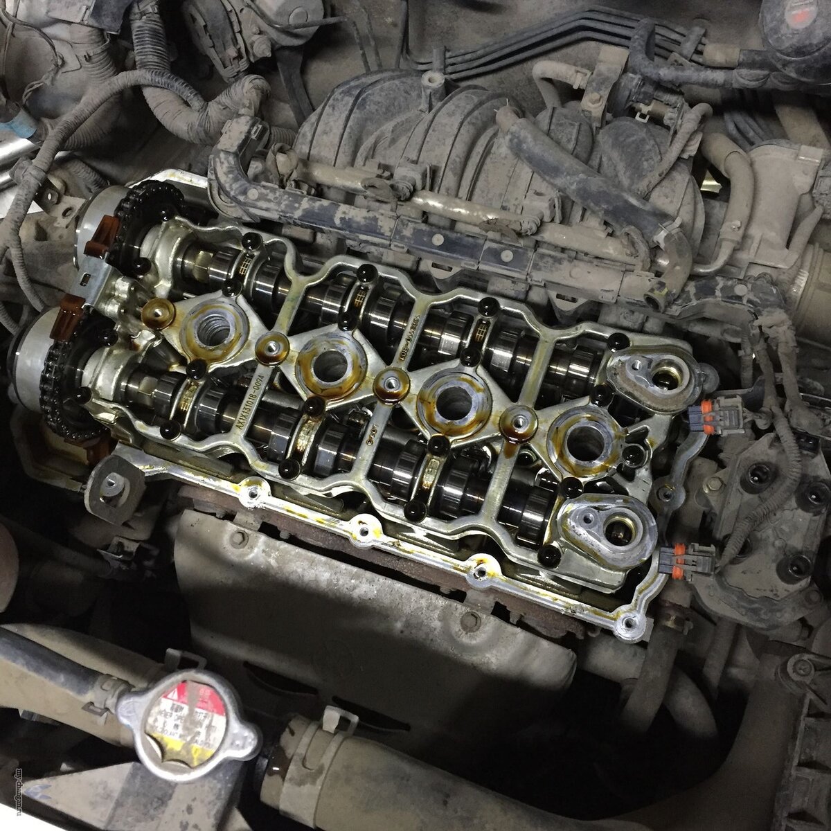 Ремонт двигателя Changan на пробеге в 100 тыс км.