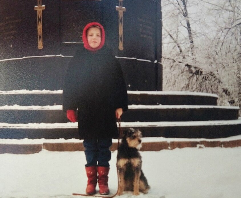 фото из личного архива. Здесь мне десять лет