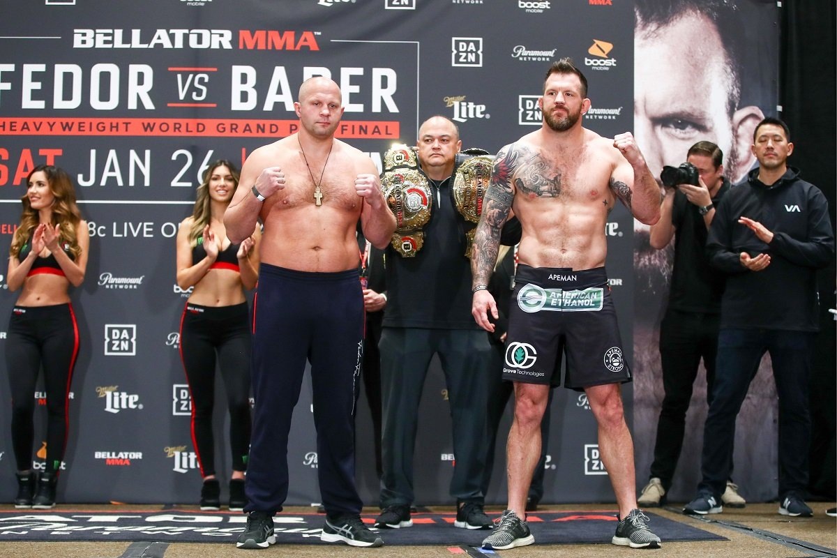 Федор Емельяненко и Райан Бейдер