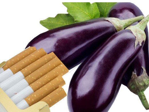 бросаем курить вместе с баклажаном :-)