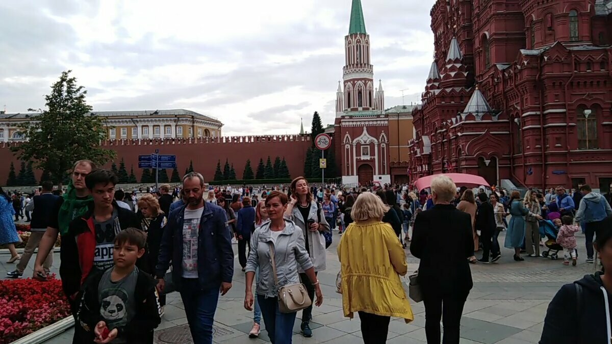 Москва, Красная площадь 2020 год